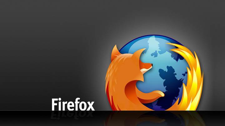 Firefox Awesome Desktop Wallpaper On Black Background
