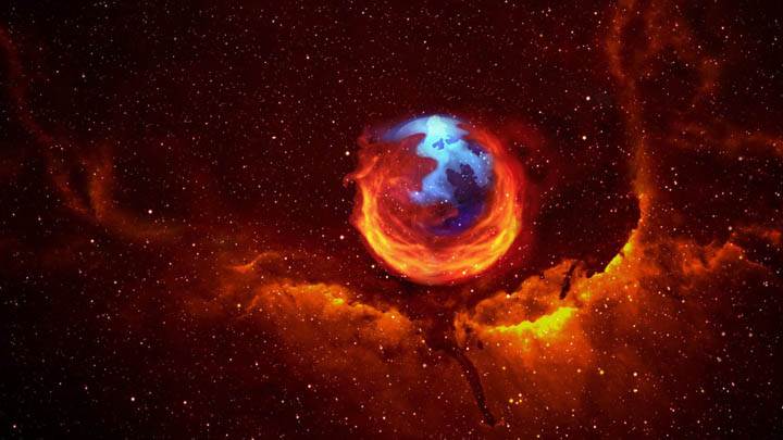 Firefox Red Planet