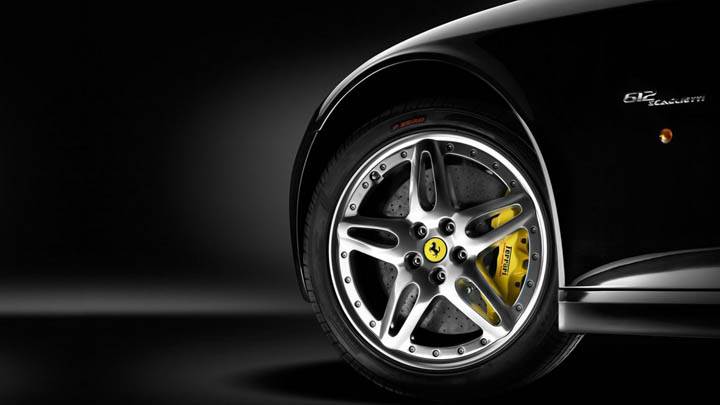 Ferrari 612 Scaglietti Tyre Alloy Closeup