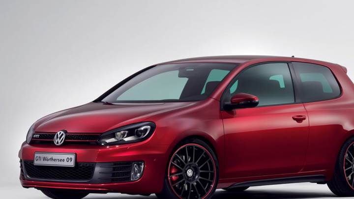 Volkswagen GTI Worthersee 09 Concept In Red Color