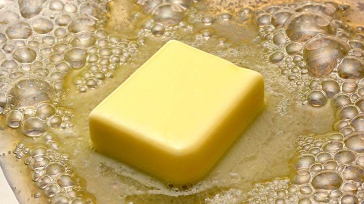 Butter Melting in Bowl