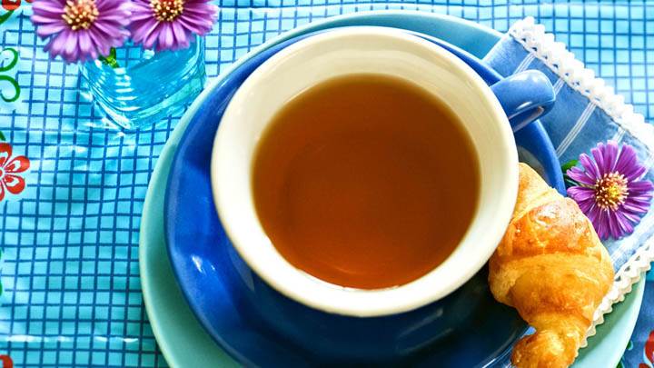 Fresh Tea of Morning In Plate