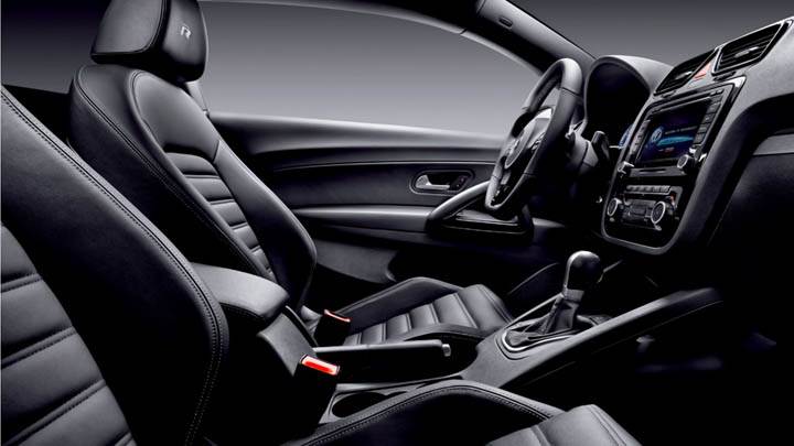 Volkswagen Scirocco R Side Pose Interior Seats