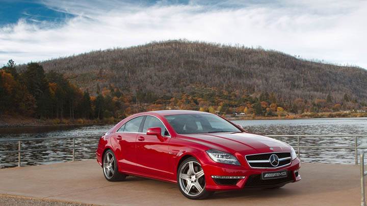 2012 Mercedes-Benz CLS63 AMG Front Side