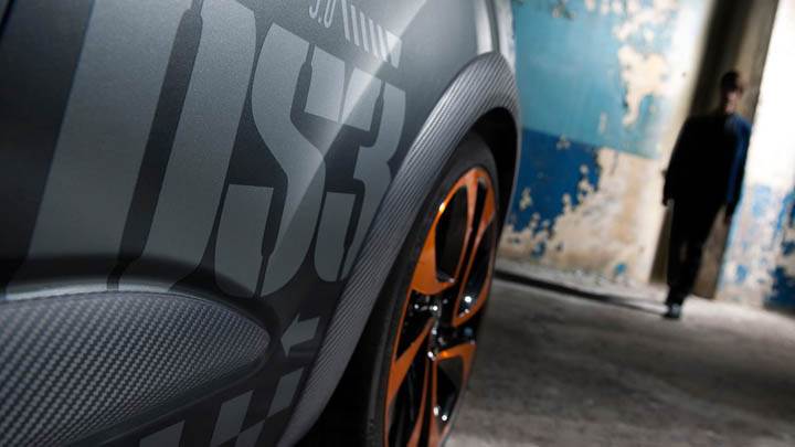 Citroen DS3 Racing Tyre Closeup