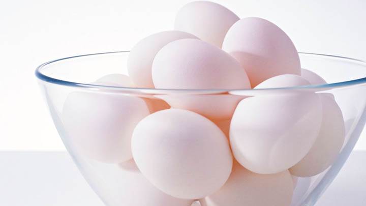 Eggs In Glass Bowl