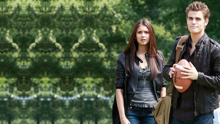 Elena And Stefan in Playground