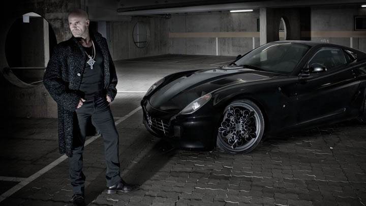 Ferrari 599 GTB Fiorano Front Side Pose