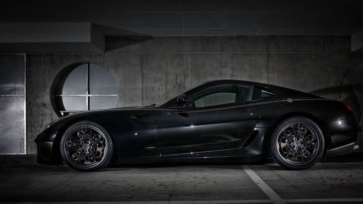 Ferrari 599 GTB Fiorano True Side Pose