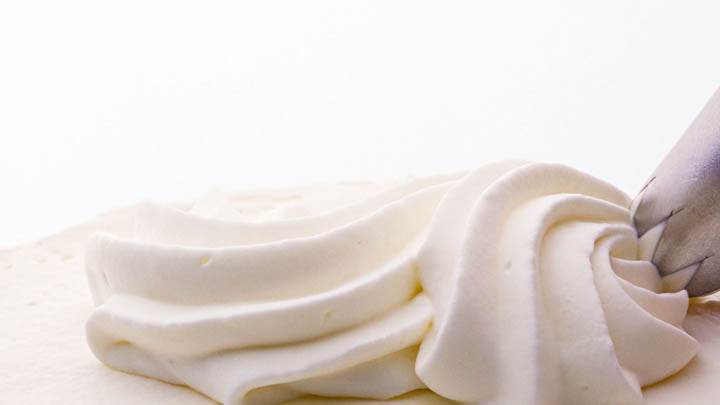 Making Design With White Cream
