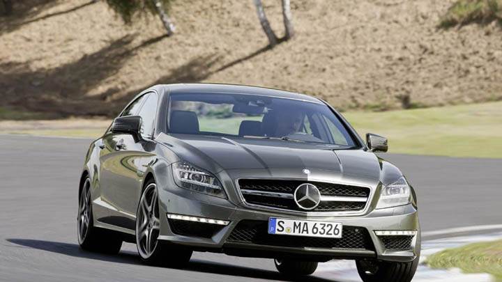 Mercedes-Benz CLS63 AMG 2012 on Highway