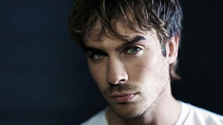 Smart Ian Somerhalder Face Closeup