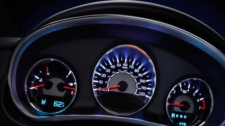 Speedometer 2011 Chrysler 200 Convertible