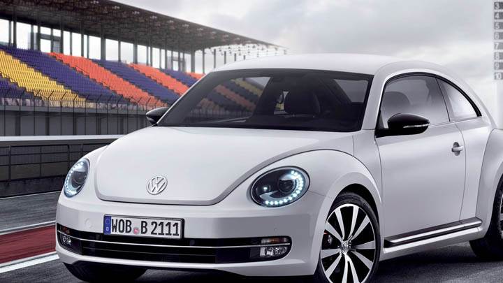 2012 Volkswagen Beetle on Race Course