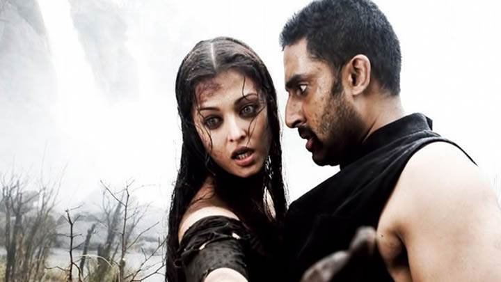 Aishwarya And Abhishek In Movie Raavan
