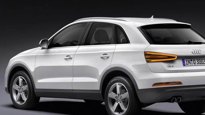 Audi White 2012 Q3