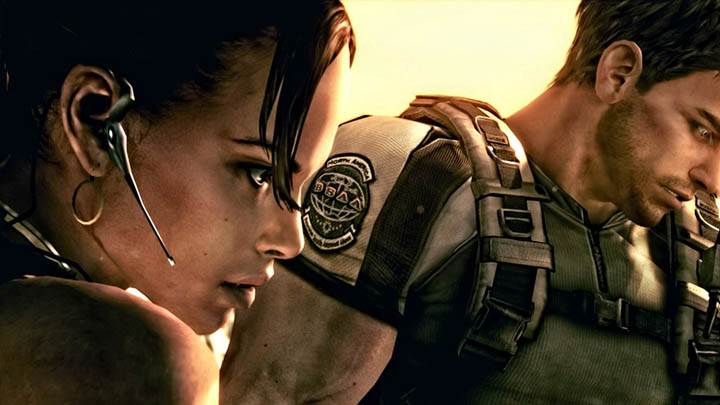 Chris and Sheva in Resident Evil 5