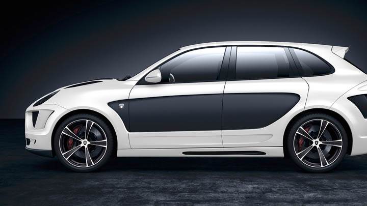 Gemballa Tornado Porsche Cayenne II Side Pose