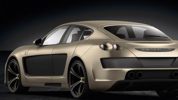 Porsche Panamera Gemballa Mistrale Back Pose