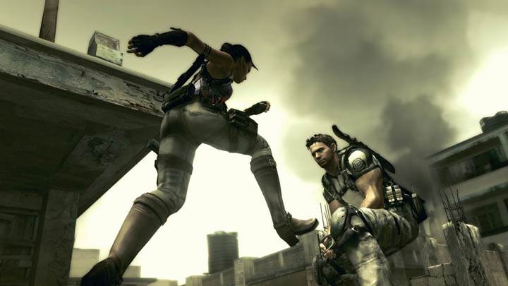 Sheva Jumping – Resident Evil 5