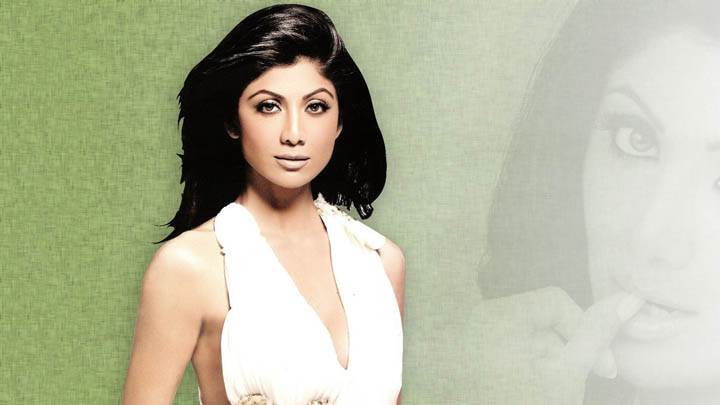 Shilpa Shetty in White Dress