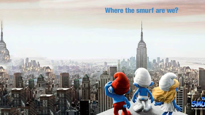 The Smurfs Movie 2011 Poster