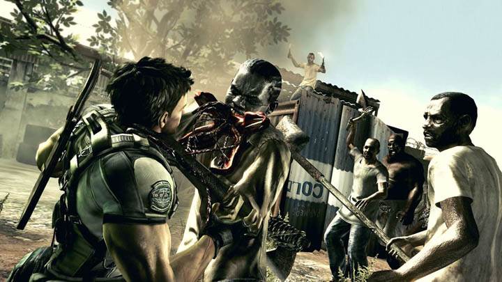 Zombies Attacking on Chris