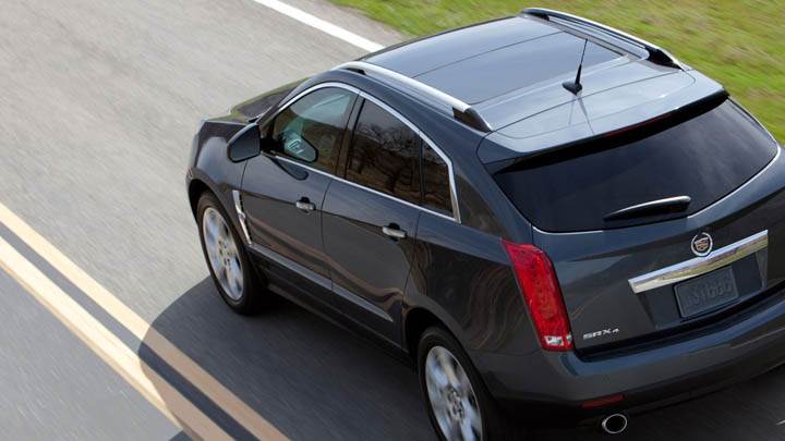 2011 Cadillac SRX Black Color Back Pose