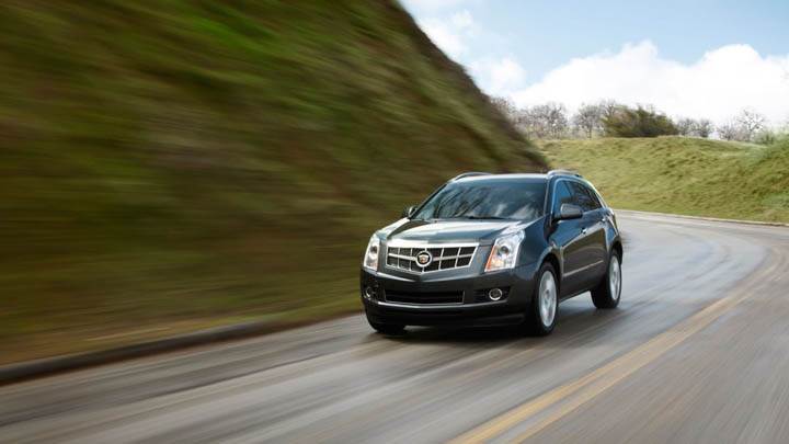 2011 Cadillac SRX on Highway