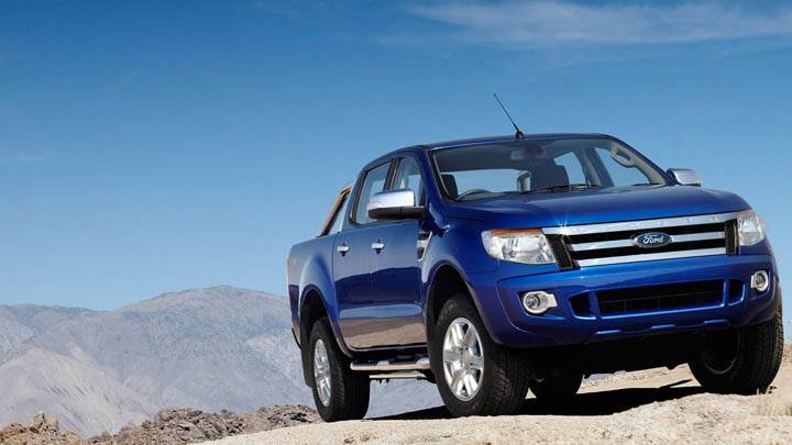 2011 Ford Ranger Wildtrak on Mountain