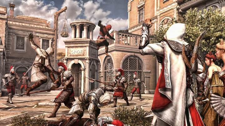Assassins Creed Brotherhood Attacking