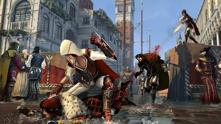 Assassins Creed Brotherhood Killing On Ground