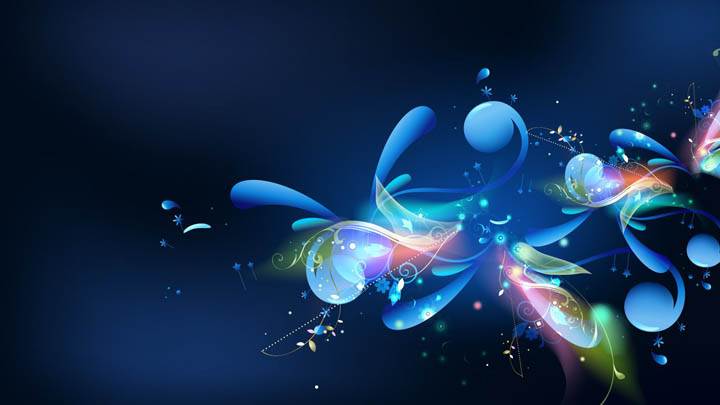 Cool Looking Blue Abstract