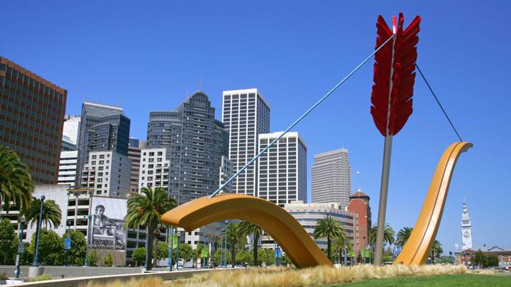 Cupid’s Span, Rincon Park, Along the Embarcadero, San Francisco, California