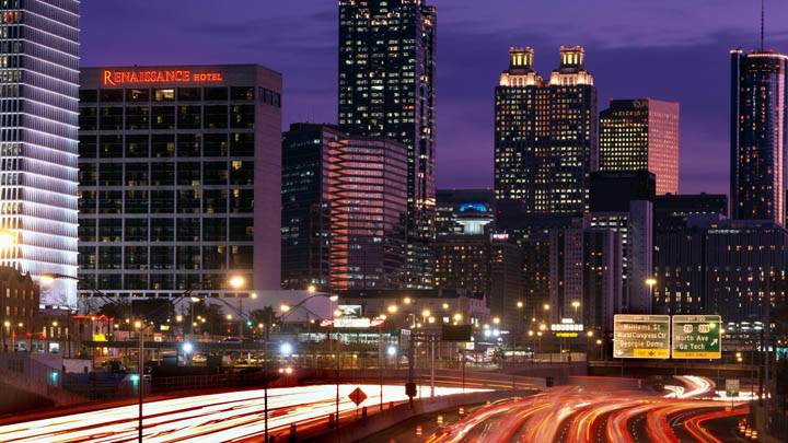 Dusk, Atlanta, Georgia