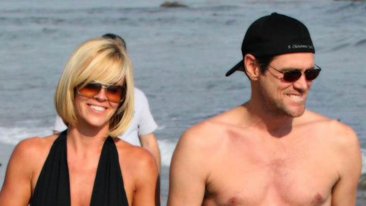Jim Carrey & Jenny Mccarthy in Bathing Suit