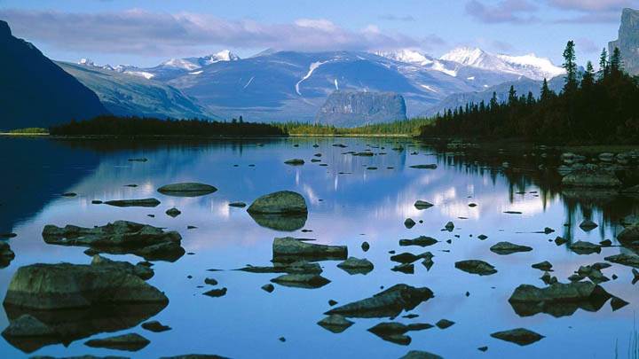 Laitaure Lake Sweden