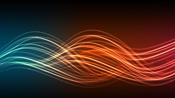 Multi Color Lines Abstract