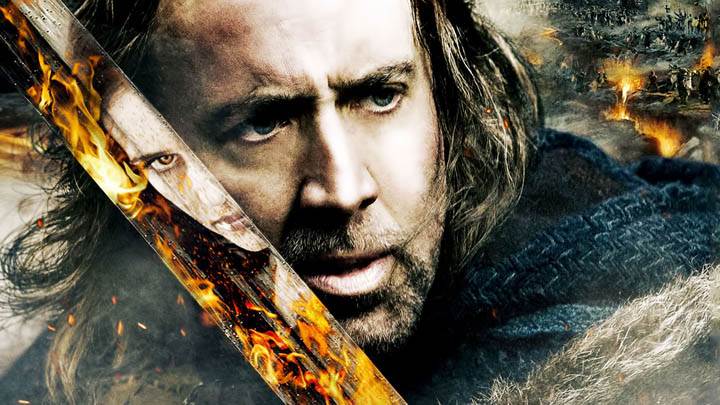 Nicolas Cage With Sword in Season of the Witch
