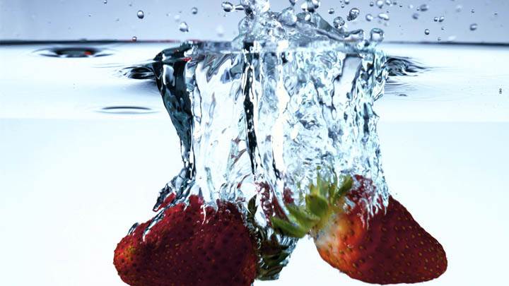 Strawberries in Water