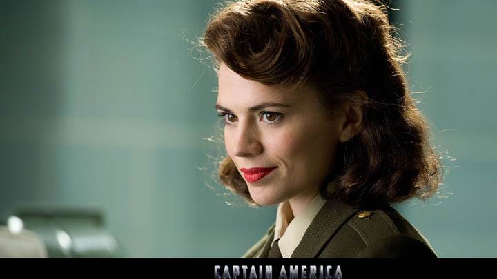 Captain America – Red Lips And Smiling