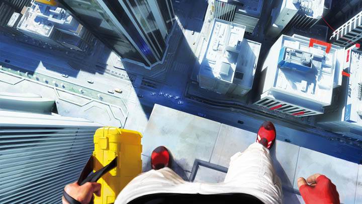 Mirrors Edge – Standing on a Building Edge