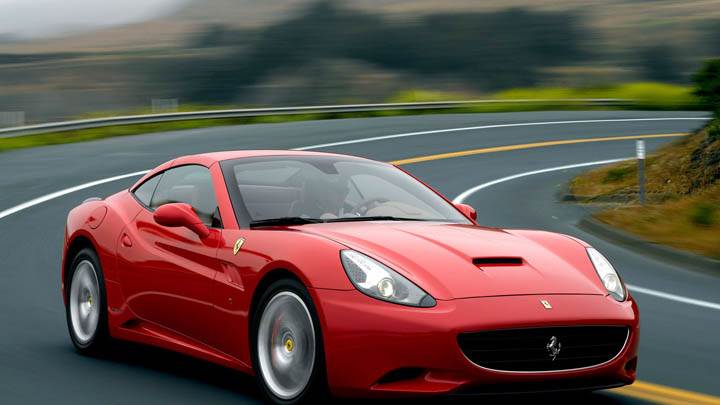 Red Color Ferrari 458 Italia