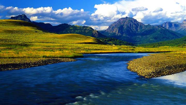 Soda Butte Creek, Lamar Valley