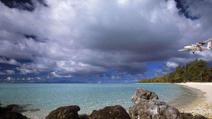 Take Off, Tetiaroa Atoll, Society Island