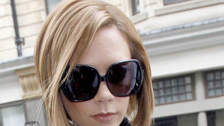Victoria Beckham Wet Lips N Black Goggles