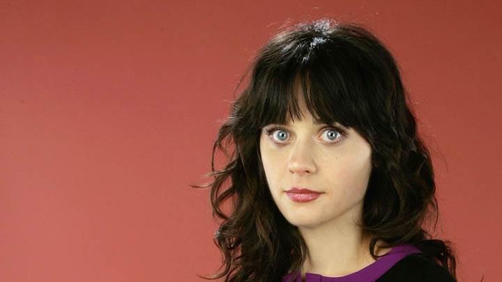 Zooey Deschanel Photoshoot Face Closeup