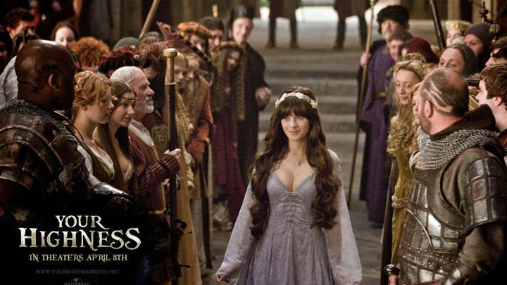 Zooey Deschanel in Your Highness
