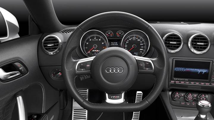 Interior Dashboard of Audi TT-RS