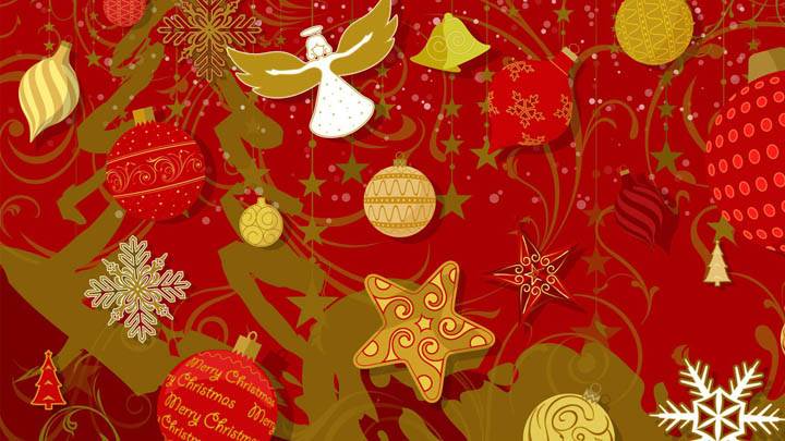 Merry Christmas With Stars